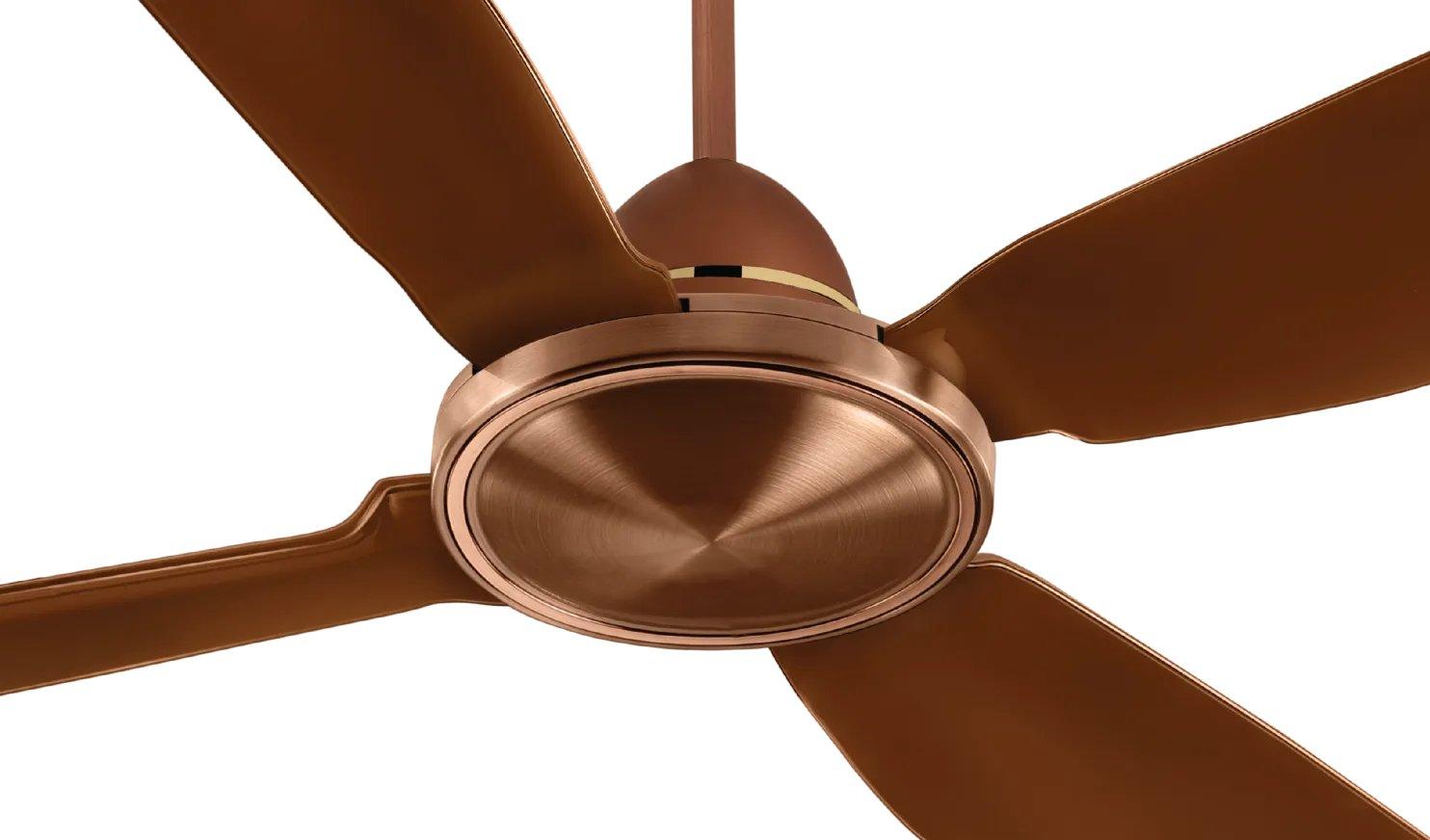 Kuhl BRISE E4 1400 mm 4 Blades 35 W Brown Ceiling Fans_2