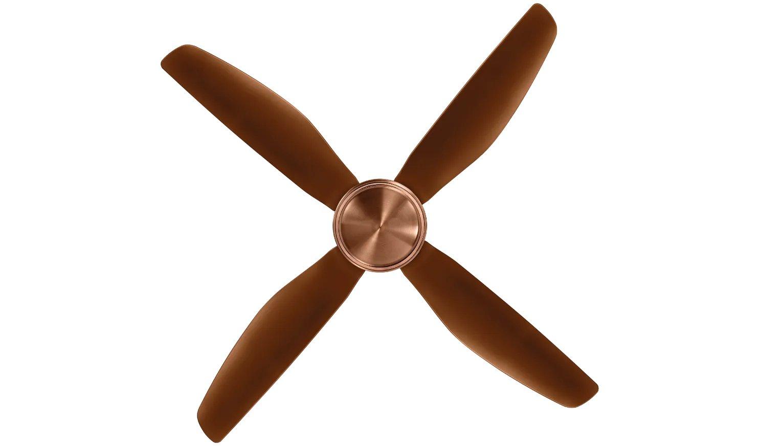 Kuhl BRISE E4 1400 mm 4 Blades 35 W Brown Ceiling Fans_3