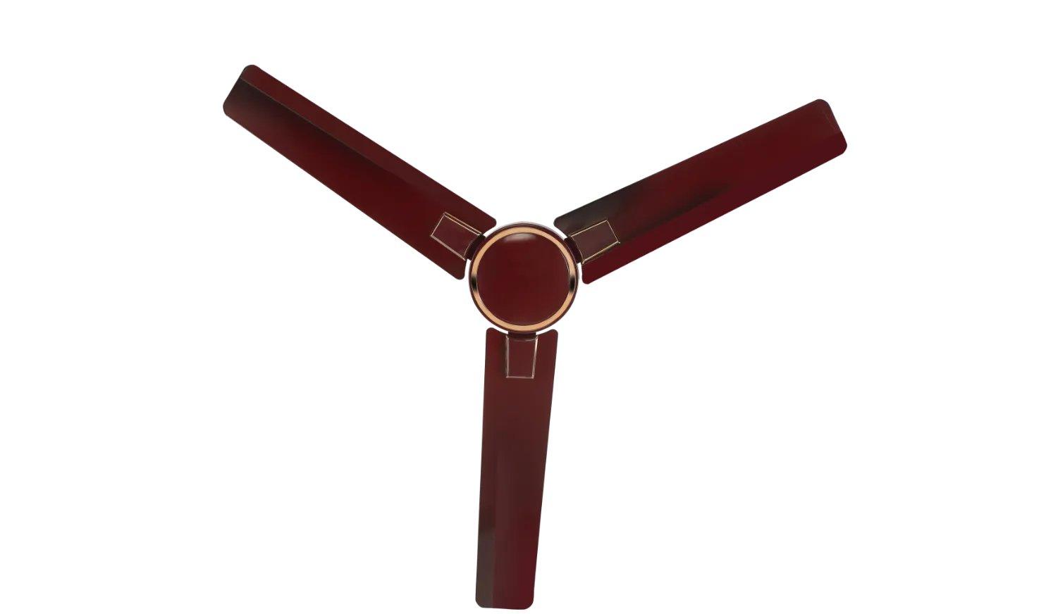 Kuhl PRIMA A2 1200 mm 3 Blades 28 W Brown Ceiling Fans_1