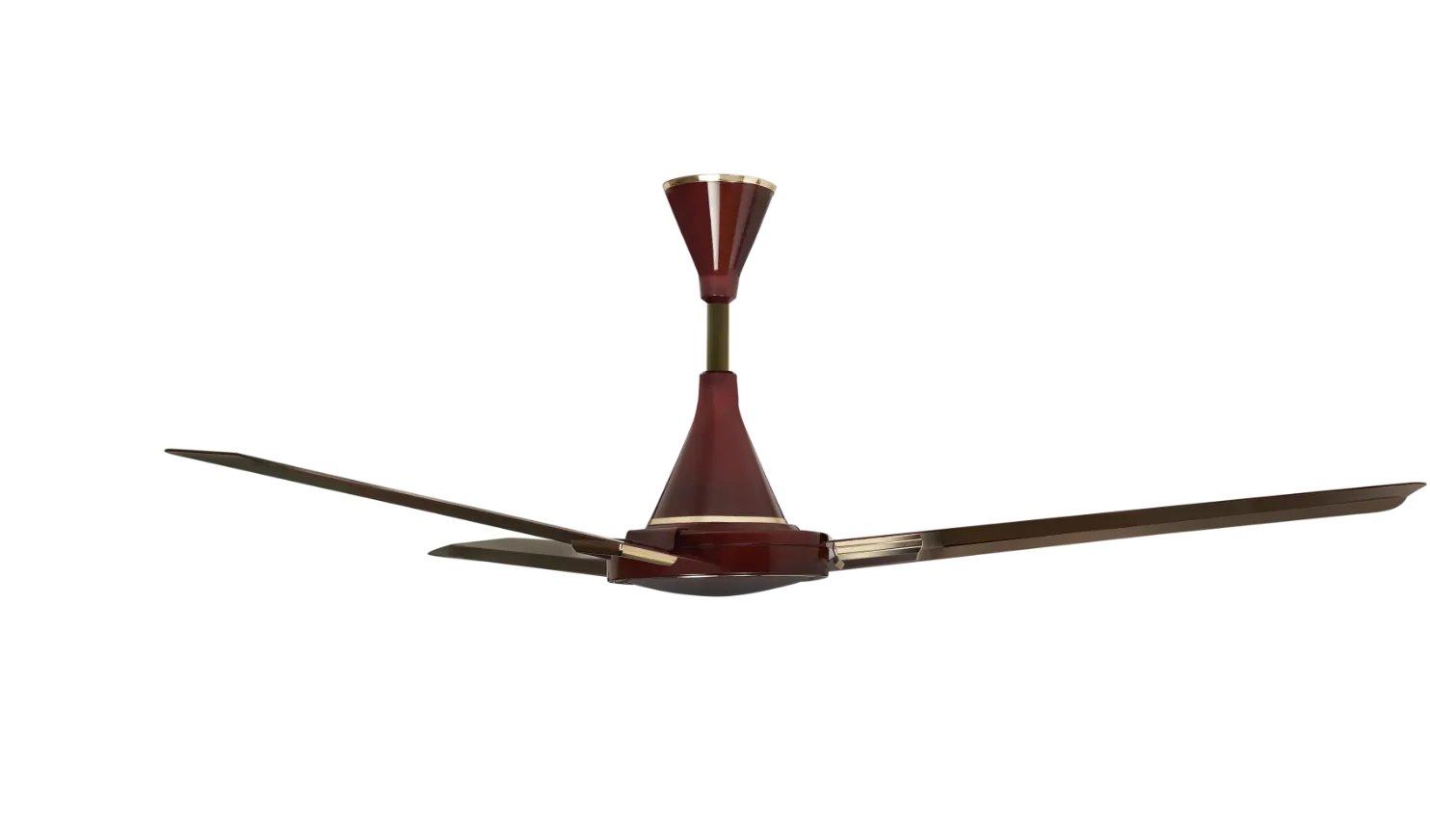 Kuhl PRIMA A2 1200 mm 3 Blades 28 W Brown Ceiling Fans_2