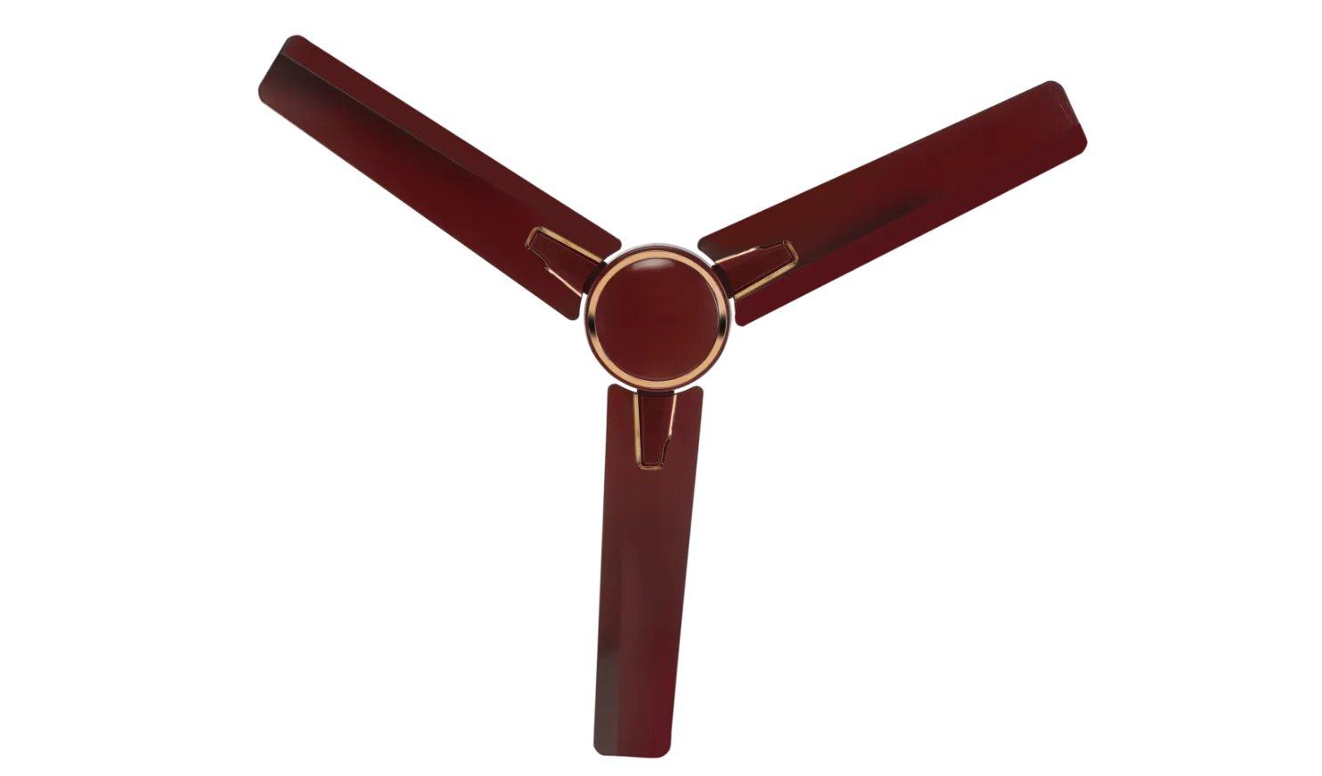 Kuhl PRIMA A1 1200 mm 3 Blades 28 W Brown Ceiling Fans_1