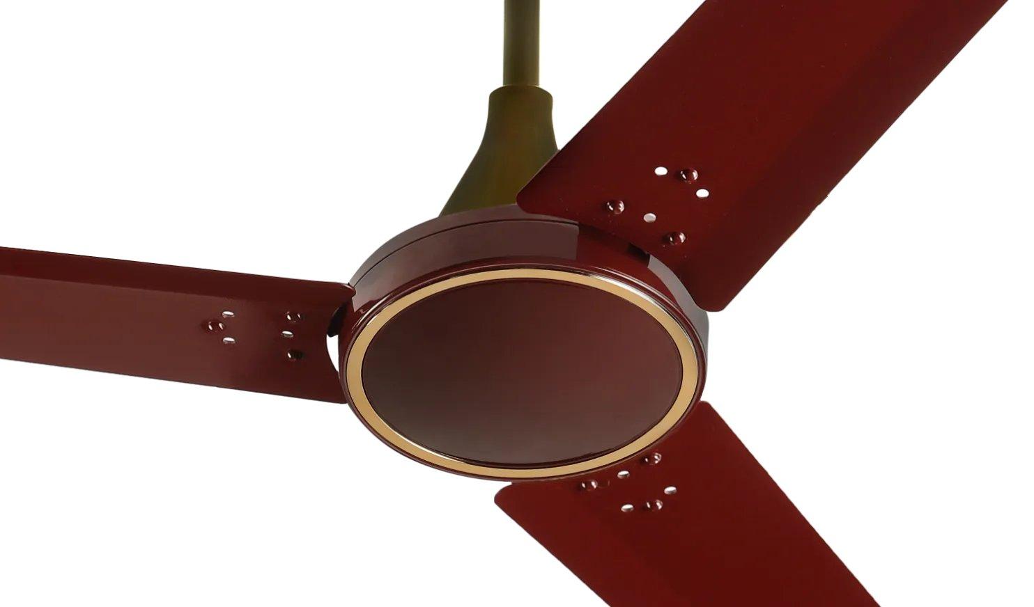 Kuhl PRIMA A 1200 mm 3 Blades 28 W Brown Ceiling Fans_3