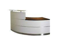 INTACT Reception Office Tables White Wooden_0
