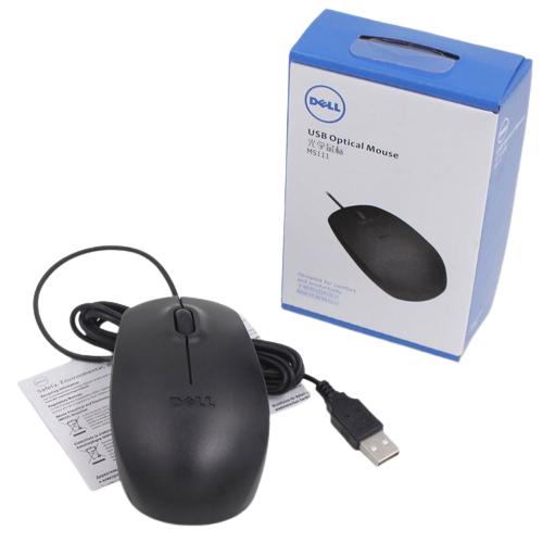 Dell Mouse MS111 Wired Optical 35.8 x 112.2 x 63.4 mm_1