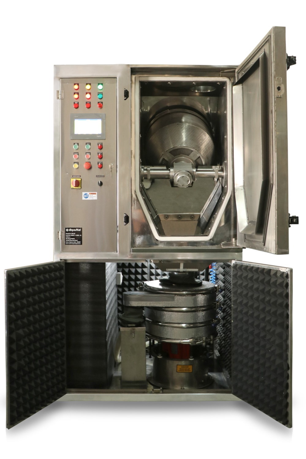 CryoNet 60 L Cryogenic Deflashing Machine CNB60 7 kW -120 deg. C_1