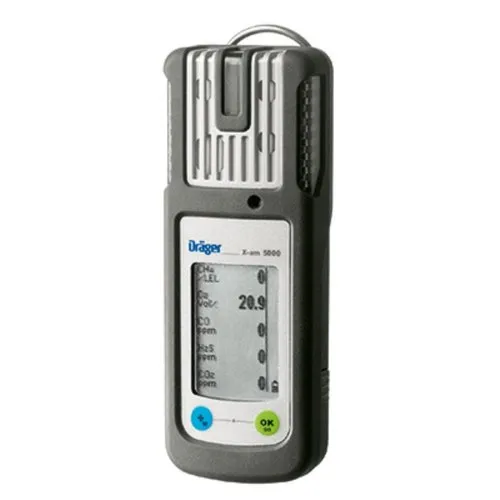 Draeger Dual Channel Digital Gas Detectors Xam 2500 -20 to 50 deg C_0