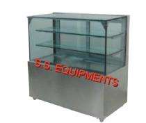 SSE 4 Shelves 260 L Food Display Counter 900 W Silver_0