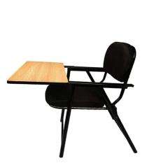 HMP Fabric Black Student Flap Chair 580 x 480 x 420 mm_0