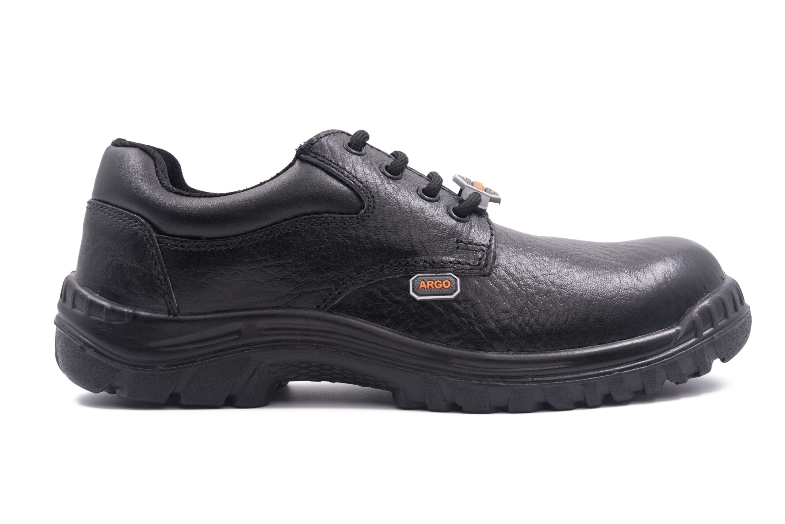 Hillson Argo Leather Steel Toe Safety Shoes Black_2