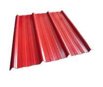 NSPL Double Ribbed Trapezoidal PPGL Roofing Sheet Colour Coated_0