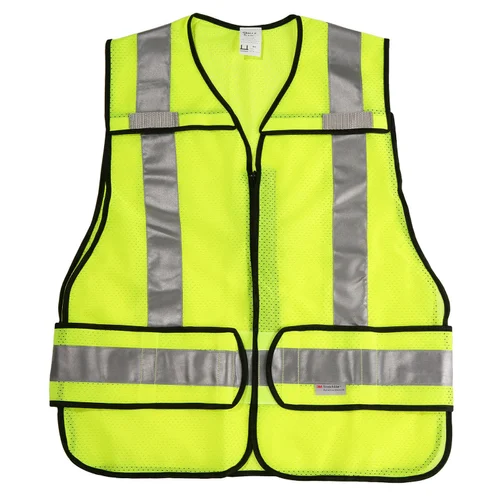 Polypropylene Safety Jackets M Reflective Yellow_0