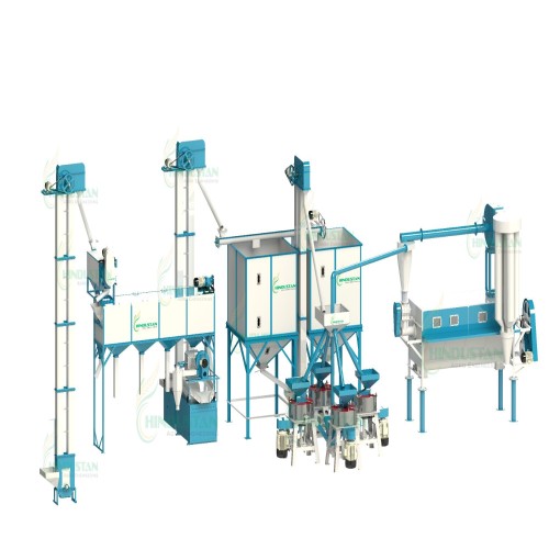 Marvel 50 hp Automatic Pulverizer Atta Chakki Machine AZC1001 1000 kg/hr_1