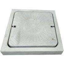 KK Chamber Manhole Cover Concrete Smooth 600 x 600 mm_0