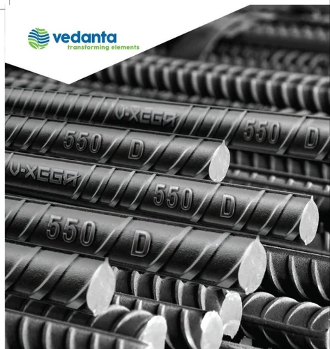 Vedanta 12 mm Fe 550D TMT Bars 6 m ISI 1786 : 2008_0