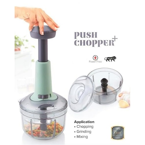 Atevon 3 Blades 800 mL Manual Vegetable Chopper_1
