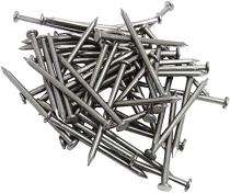 8 Gauge Mild Steel Round Wire Nail 4 inch_0