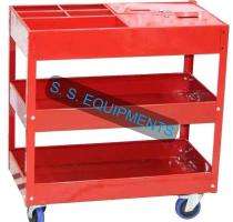 SSE 3 Drawer Mild Steel Tool Trolley_0
