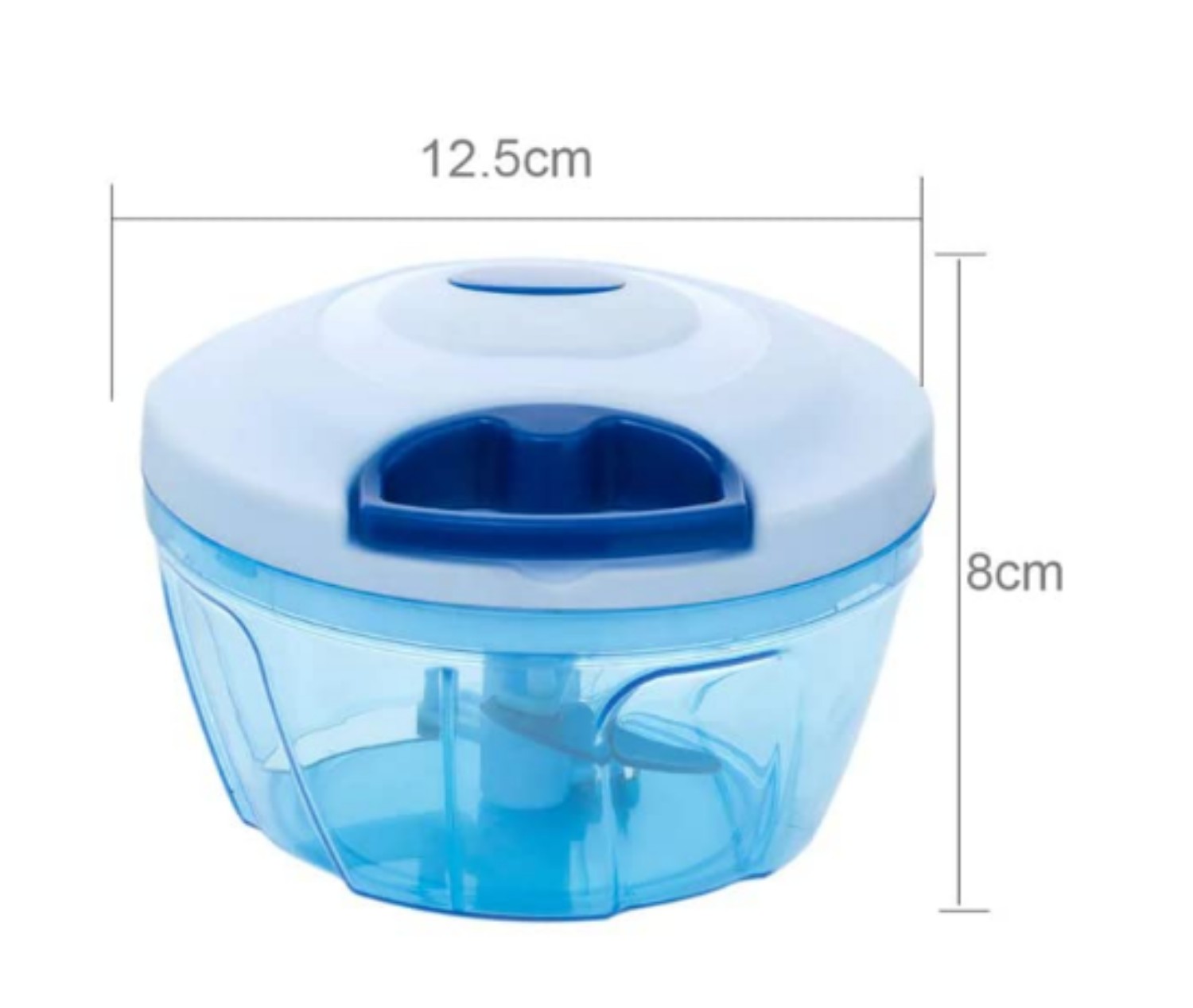 Atevon 3 Blades 450 mL Manual Vegetable Chopper_1