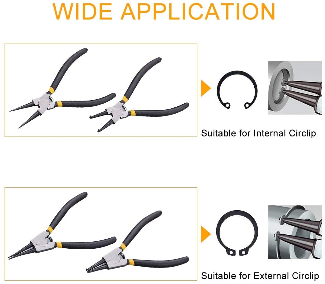 GSK Cut 8 mm Straight and Bent Internal and External Circlip Plier_1