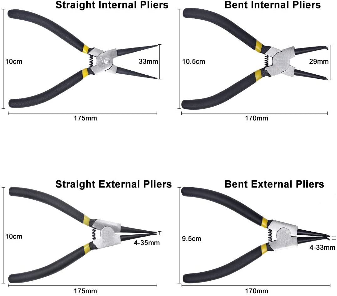 GSK Cut 8 mm Straight and Bent Internal and External Circlip Plier_2