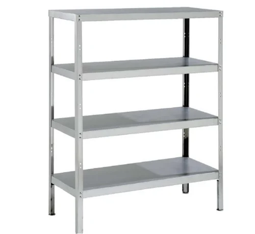 AKB Stainless Steel Angle Frame 4 Layers Industrial Racks 8 ft 1250 x 650 mm_0