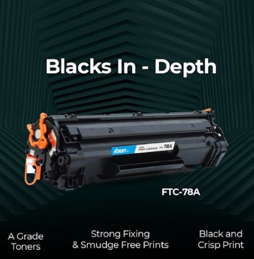Foxin Black Toner HP 78A Compatible Ink Cartridge_2