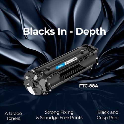 Foxin Black Toner HP 88A Compatible Ink Cartridge_2