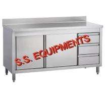 SSE Vegetable Cutting and Pickup Stainless Steel Table 1200 x 800 x 50 mm Silver_0