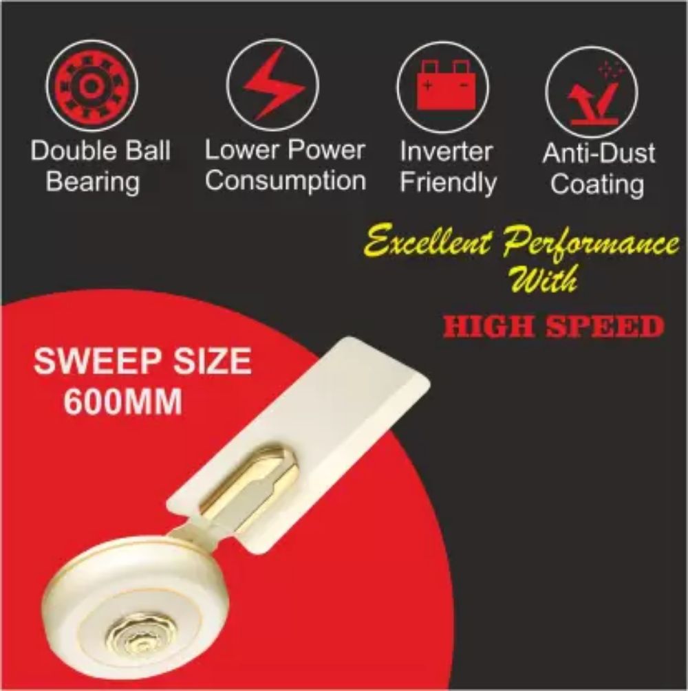 GESTOR Altroz Ultra High Speed 600 mm 4 Blades 55 W Ivory Ceiling Fans_1