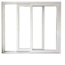 RGS Sliding 2 Track 2 Panel White uPVC Window 4 x 4.5 ft_0