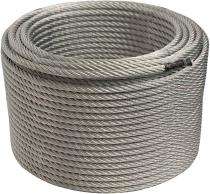 Metal Steel Wire 10 mm Ropes Silver_0