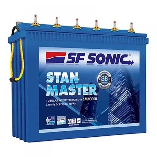 SF Batteries StanMaster SM 10000 Tubular 12 V 150 Ah Lead Acid Batteries_0