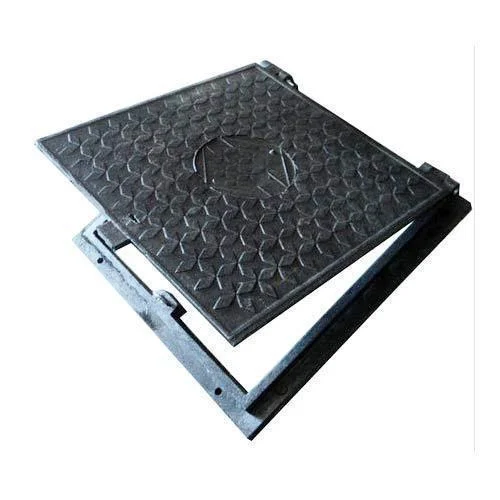 Dev Chamber Manhole Cover Cast Iron Galvanized 500 mm_0