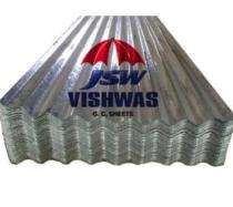JSW 0.5 mm Galvanized Plain Steel 900 x 2500 mm 600 GSM_0