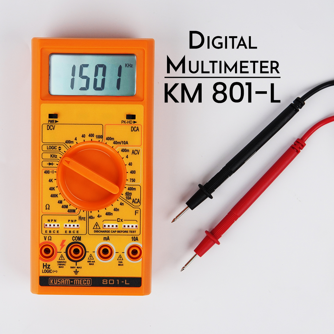 KUSAM-MECO KM 801-L Multimeter LCD_2