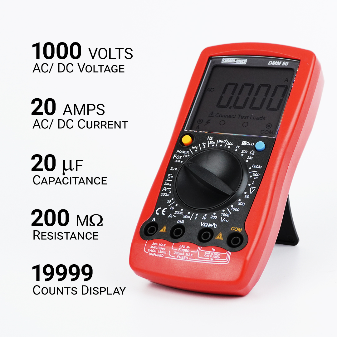 KUSAM-MECO DMM 90 Multimeter LCD_1