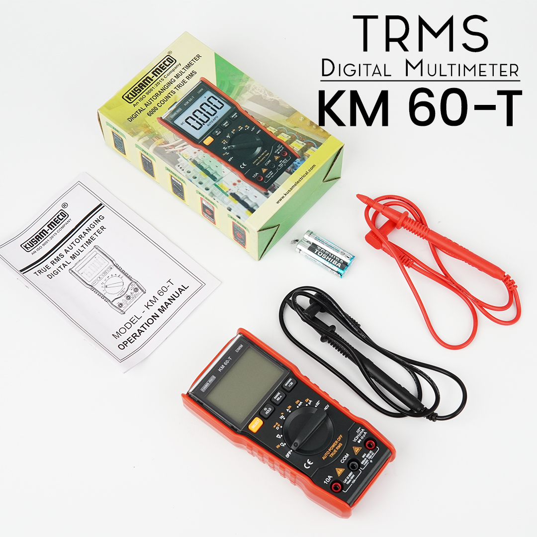 KUSAM-MECO KM 60-T Multimeter LCD_1