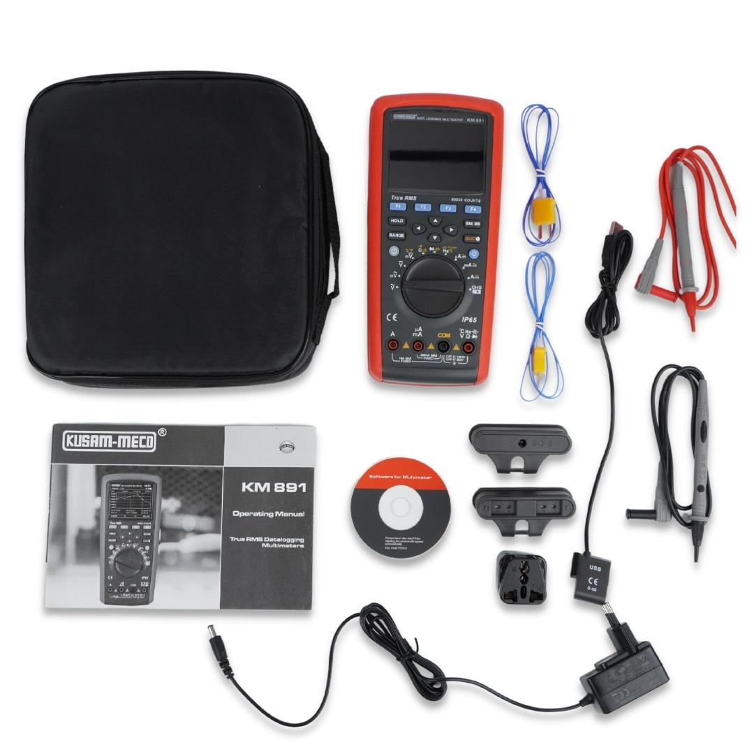 KUSAM-MECO KM 891 Multimeter TFT LCD_4