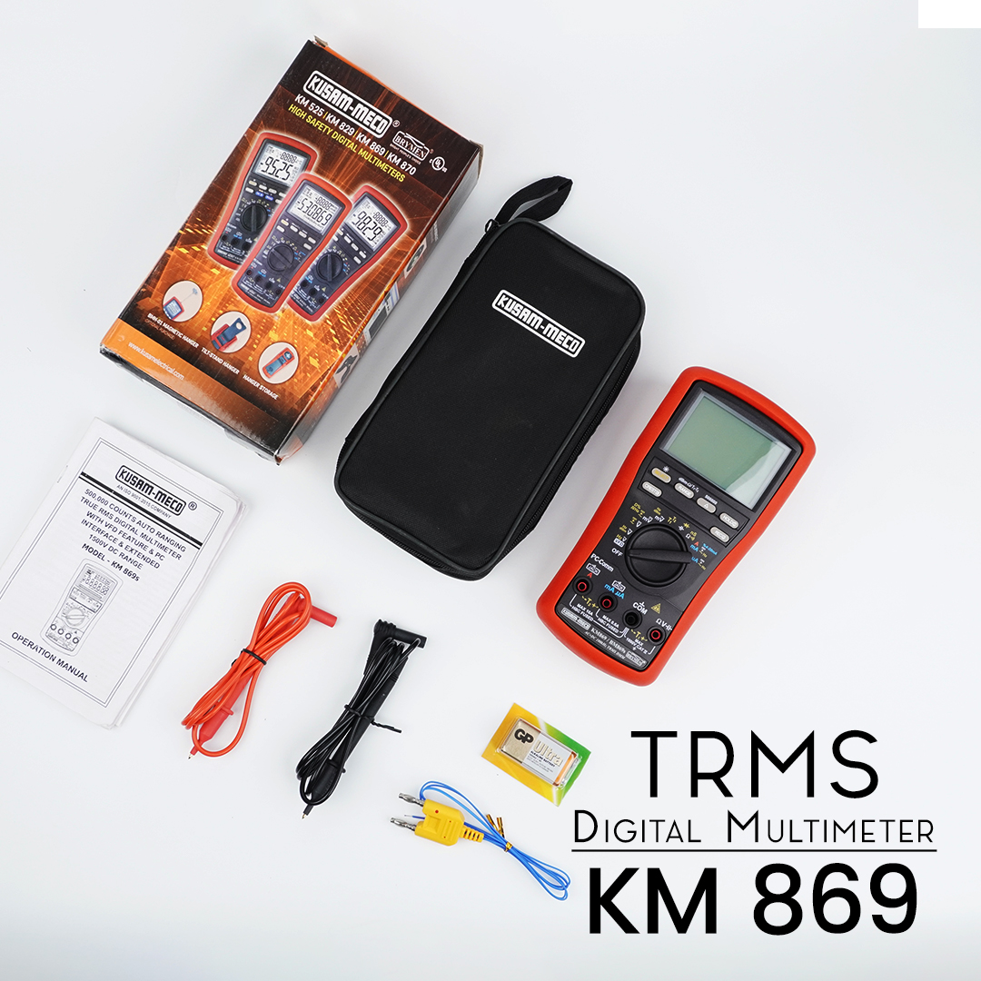 KUSAM-MECO KM 869 Multimeter LCD_4