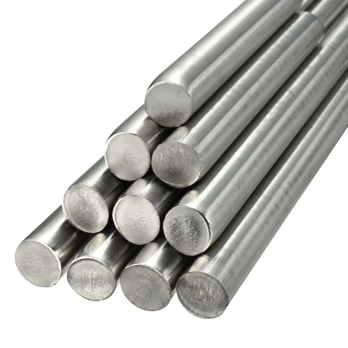 Ushakiran 10 mm Round Carbon Steel Bar EN 24 6 m Polished_0