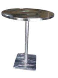 Restaurant Stainless Steel Table 480 x 50 mm Silver_0