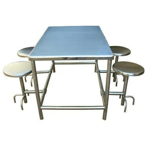 Ss folding dining discount table