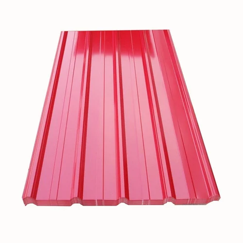TATA Trapezoidal Steel Roofing Sheet Colour Coated_0