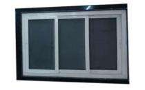 Vinayak Sliding 2 Panel White uPVC Window 6 x 4 ft_0