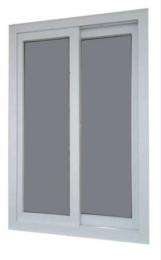 Vinayak Sliding 2 Panel White uPVC Window 6 x 4 ft_0
