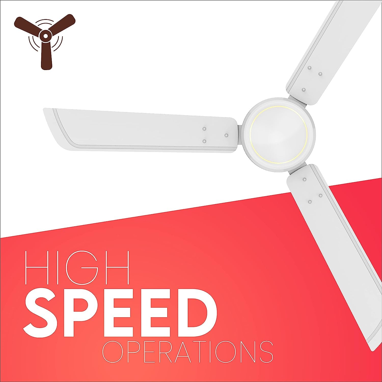 Polycab Charisma Plus 1200 mm 3 Blades 50 W Creamy White Ceiling Fans_4