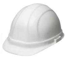 VOLMAN HDPE White Air Ventilated Safety Helmets_0