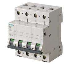 SIEMENS Four Pole 4 A C Curve MCB_0