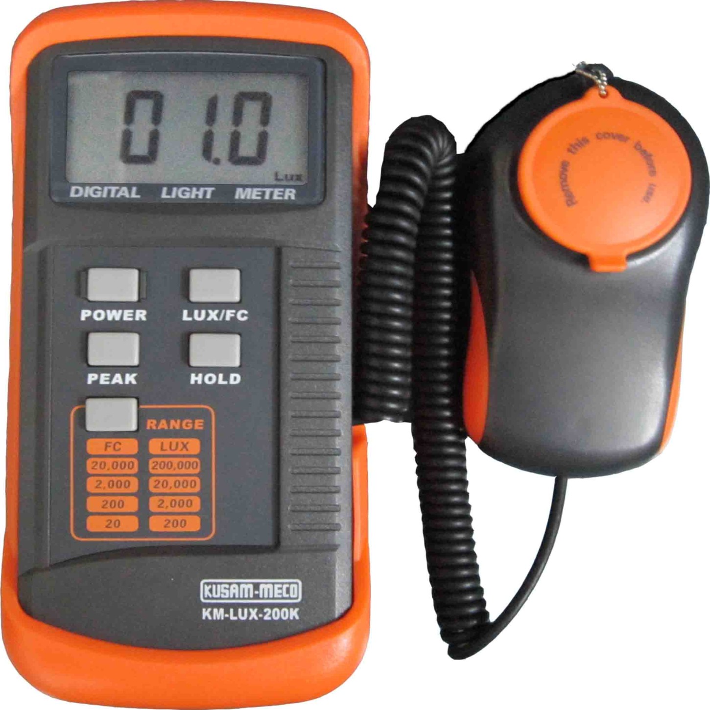 Buy KUSAMMECO KMLUX200K Lux Meter 0 200000 Lux online at best rates