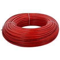 Polycab 4 sqmm FRLS Electric Wire Red 200 m_0
